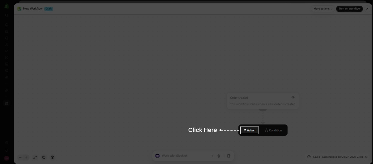 Select Action Node